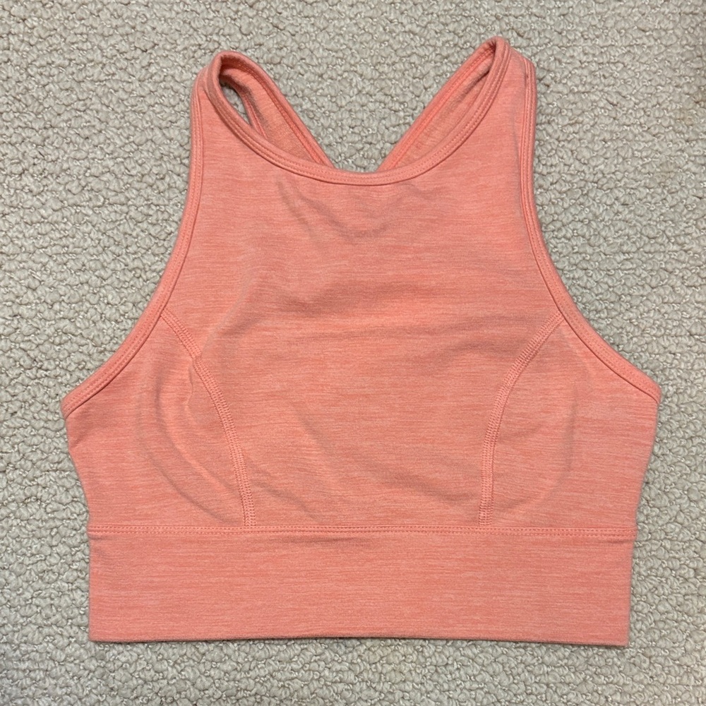 JoyLab Orange High Neck Sports Bra